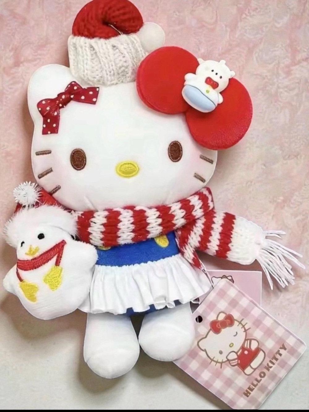 Hello Kitty Plush Keychain/ Dangler